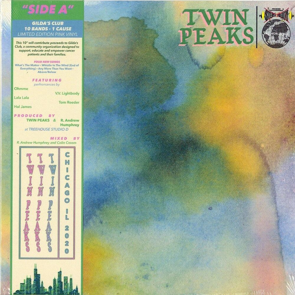 Twin Peaks NEW Side A Limited Edition Pink Colored Vinyl 10″ Grand Jury 2020